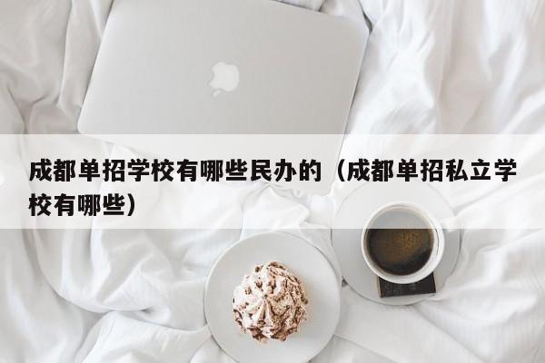 成都单招学校有哪些民办的(成都单招私立学校有哪些)