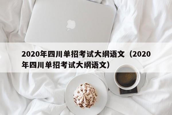 2020年四川单招考试大纲语文(2020年四川单招考试大纲语文)