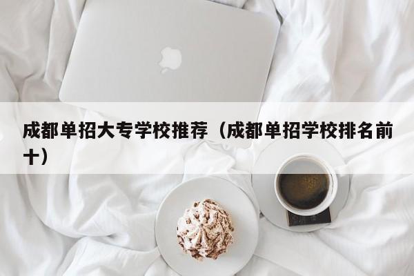 成都单招大专学校推荐(成都单招学校排名前十)