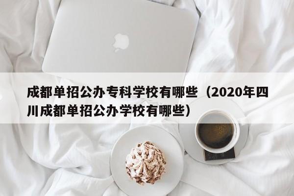 成都单招公办专科学校有哪些(2020年四川成都单招公办学校有哪些)